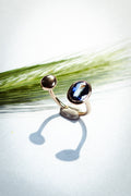 Anello in bronzo e cianite